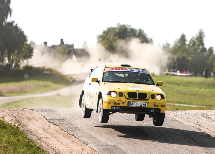 Ralio čempionate Biržų ASK ekipažas užėmė antrąją vietą