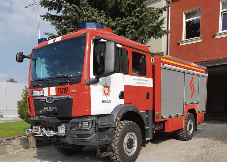 Biržų ugniagesiams – naujas automobilis