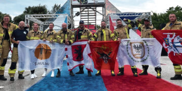 Lietuvos rinktinėje kovoję Biržų ugniagesiai gelbėtojai – stipriausi pasaulyje