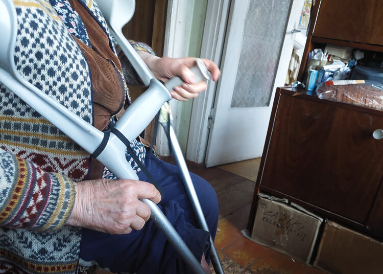 Ar sulauks Kalėdų stebuklo neįgali senolė?