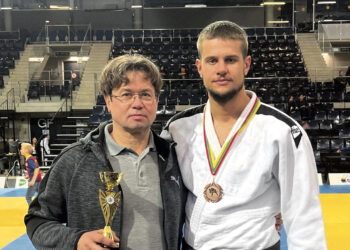 Lietuvos dziudo čempionate ir tarptautiniame turnyre iškovoti medaliai