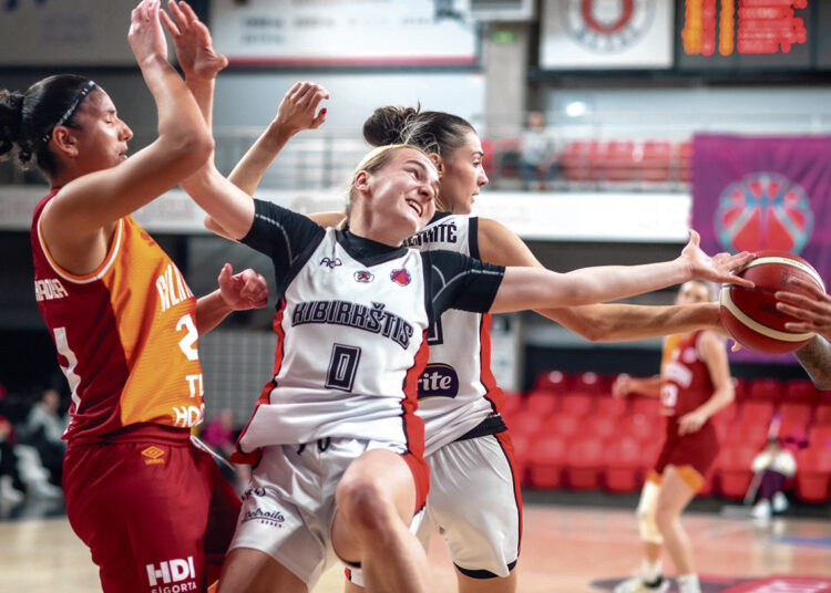 Moterų krepšinio „Eurocup“ turnyre – dvi biržietės