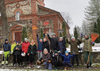 Lapus grėbė išgirdę gerą naujieną