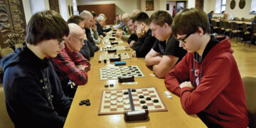 Biržuose vyko tarptautinis šaškių turnyras