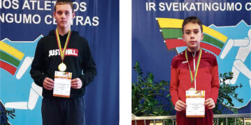 Olimpinių vilčių varžybose iškovoti du medaliai