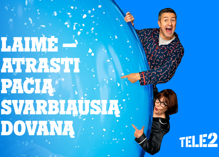 Per Kalėdas artimuosius nustebinkite išmaniomis dovanomis: laukia neįtikėtini „Tele2“ pasiūlymai