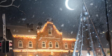 Fotomenininko žaidimai vaikystės Kalėdų tema