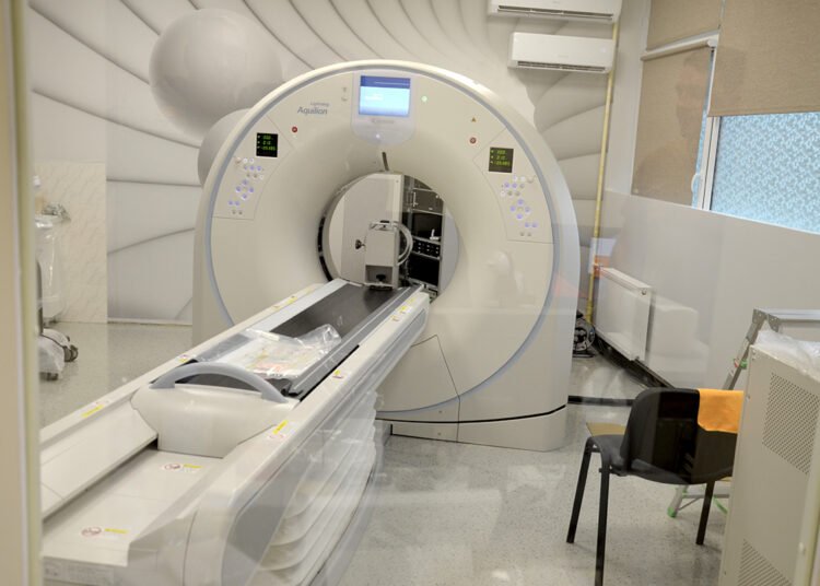 Kabinetas tomografui įrengtas, veiklai dar trūksta dokumentų