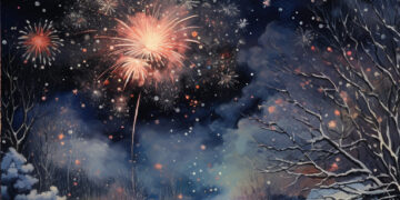 Fejerverkai bei maistas ir šventinėmis dienomis