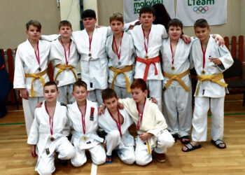 Kalėdoms dziudistai parsivežė medalių