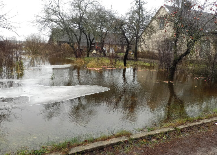 Melioracijos statiniai: skęsta Kučgalio kaimas