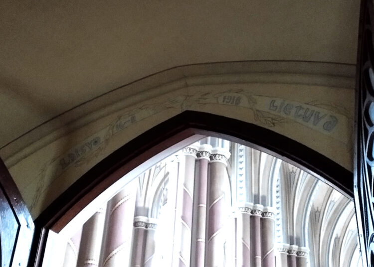 Užrašas apie laisvą Lietuvą išliko per visą sovietmetį