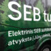 Elektrinis SEB autobusiukas už elektrą nemoka ir nemokės