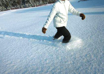 Tabokinėje – gausiausia sniego danga Lietuvoje