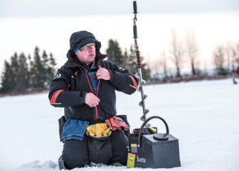 Sunkus startas Lietuvos poledinės žūklės čempionate