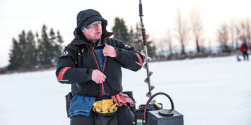 Sunkus startas Lietuvos poledinės žūklės čempionate