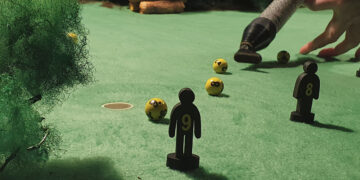 Lauko žaidimą perkėlė ant stalo