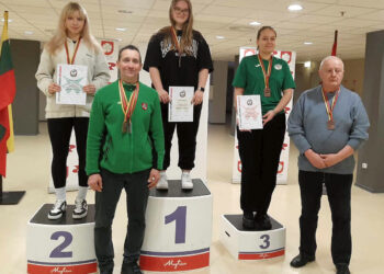 Jaunimo sportinio šaudymo čempionate – auksas ir sidabras