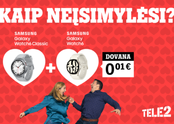 Mylimą žmogų palepinkite išmania dovana: ypatingi „Tele2“ pasiūlymai Valentino dienai