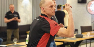 Strėlytes į taikinį taikliausiai mėtė biržietis