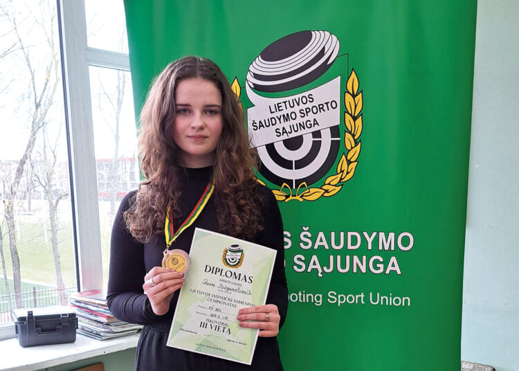 Jaunučių čempionate iškovojo bronzą
