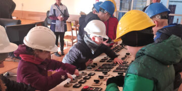 Moksleiviai lankėsi Biržų Rotušės katilinėje