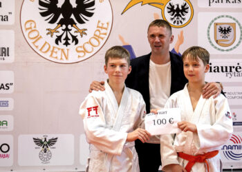 Biržuose įvyko įspūdingas A. Žulono dziudo turnyras