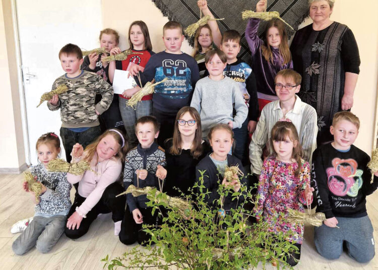 Atvelykio šventė Nemunėlio Radviliškio bibliotekoje