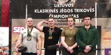 Trikovės čempionate: aukso medaliai ir pagerinti Lietuvos rekordai