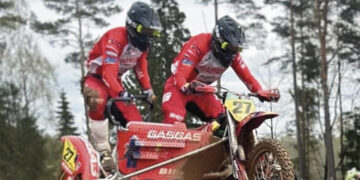 „Agaras“ sėkmingai pasirodė Lietuvos motokroso taurėje