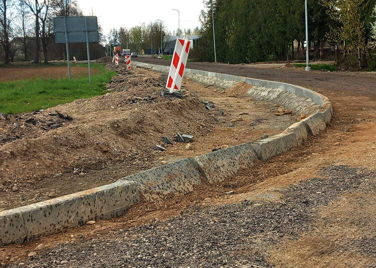 Plento gatvės rekonstrukcija – nesibaigiantis nerimas