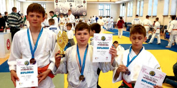 Dziudo turnyre Plungėje iškovojo tris prizines vietas