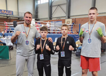 Pirmosios vietos bokso turnyre Vokietijoje