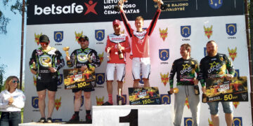 Biržiečiai dominavo motociklų su priekabomis klasėje