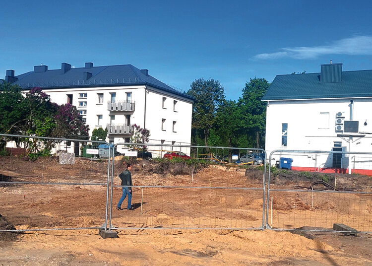 Senamiesčio širdyje – naujos statybos