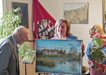 Poezijos ir dainų popietėje sveikino jubiliatą