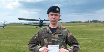 Ruošiasi kariškio keliui