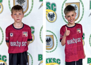Biržiečiai futbolininkai dalyvavo talentų atrankoje