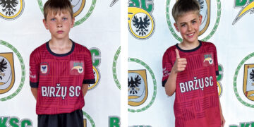 Biržiečiai futbolininkai dalyvavo talentų atrankoje