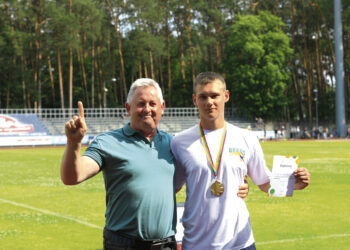 Antrą kartą tapo Lietuvos vaikų lengvosios atletikos varžybų čempionu