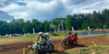 Lietuvos motokroso čempionato etape – prizinės biržiečių vietos