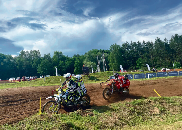 Lietuvos motokroso čempionato etape – prizinės biržiečių vietos