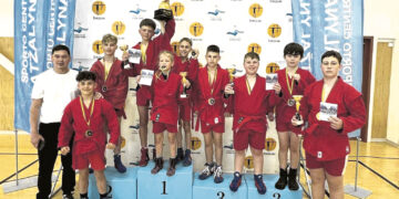 Sambo turnyre iškovota daug prizinių vietų