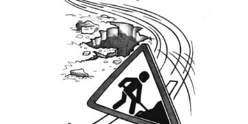 Remontavo pralaidą – nukentėjo traktorius ir priekaba