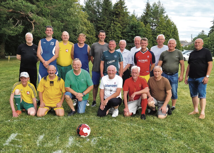 Futbolo pabaigtuvės Vabalninke