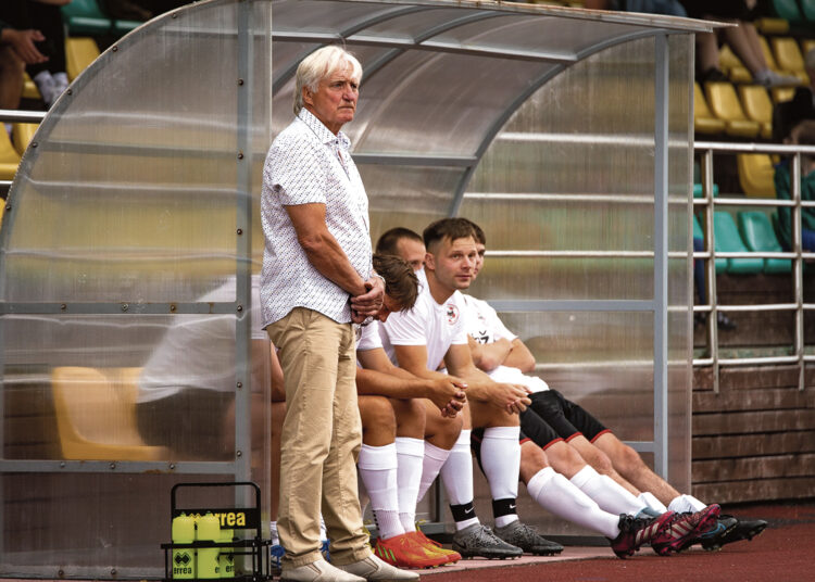 Biržų futbolo klubo „Širvėna“ vadovai: Vytautas Stanulevičius