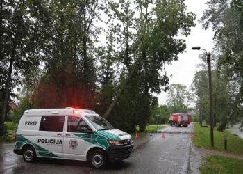 Gelbėtojai dirbo keliomis pamainomis