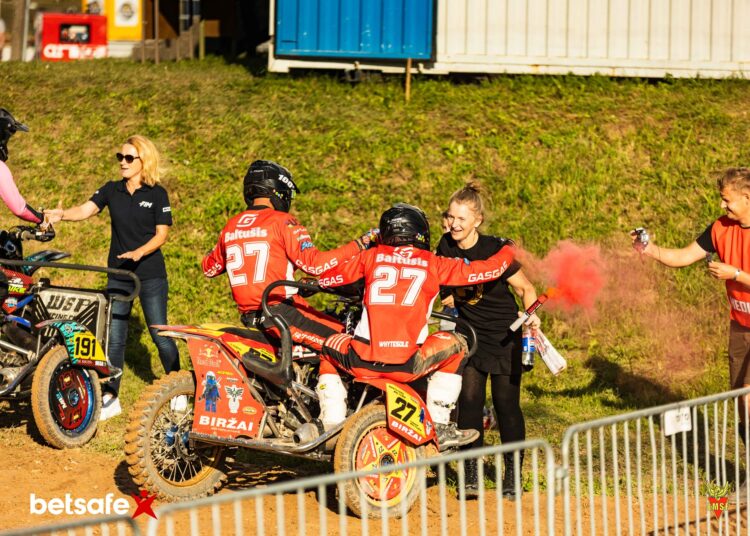 Biržų motokrosininkai – Lietuvos čempionato nugalėtojai ir prizininkai