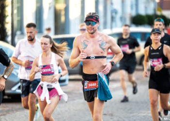 Du biržiečiai įveikė visą Vilniaus maratoną