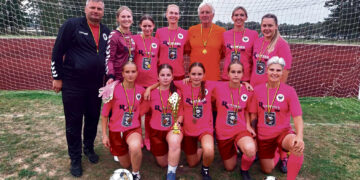 Biržų futbolininkės iškovojo trečiąją vietą